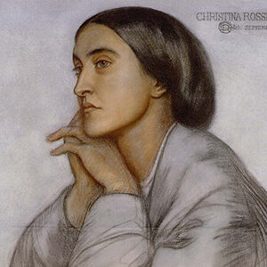 Portrait of Christina Rossetti by Dante Gabriel Rossetti